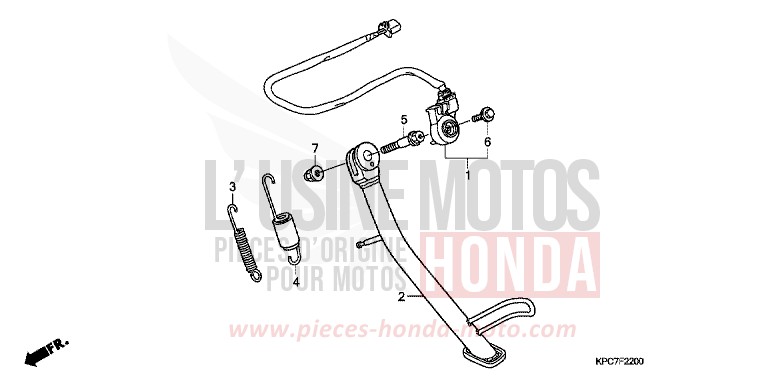 TROUSSE DE JOINT A de Varadero 125 SHASTA WHITE (NH138) de 2009